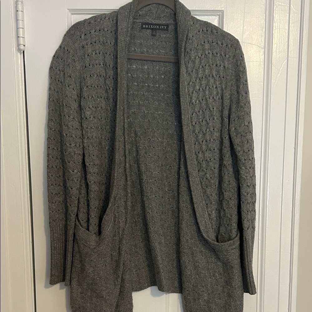 Brixon Ivy Lawley Cable Knit Open Cardigan - Picture 1 of 4